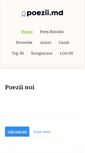 Mobile Screenshot of poezii.md